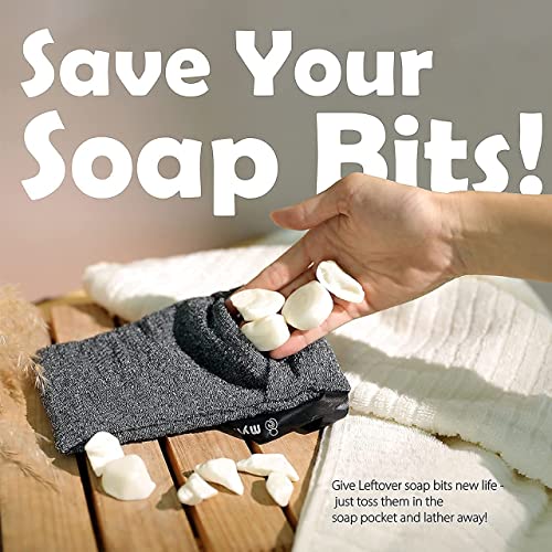 Soap Saver Pouch | Exfoliating Sponge Soap Pocket Soap Saver Pouch | Exfoliating Sponge Soap Pocket